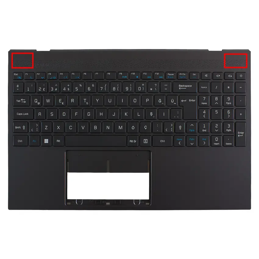 Casper Nirvana C370 Serisi Notebook Klavye Kasalı (Siyah TR)