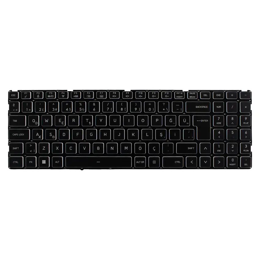 Monster CSP-100 Klavye (Siyah TR)