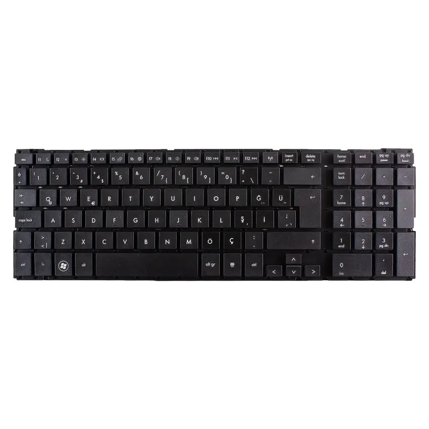 HP 615600-141, 615600-001 Notebook Klavye (Siyah TR)