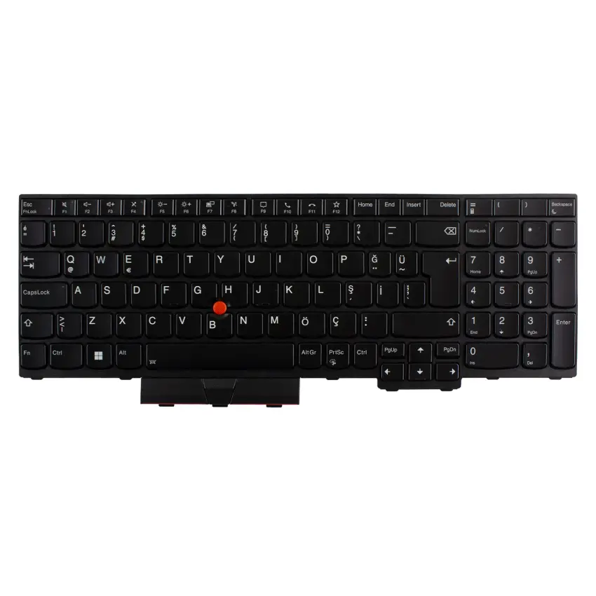Lenovo SN20Z74697, PK131K92B22 Klavye Işıklı (Siyah TR)