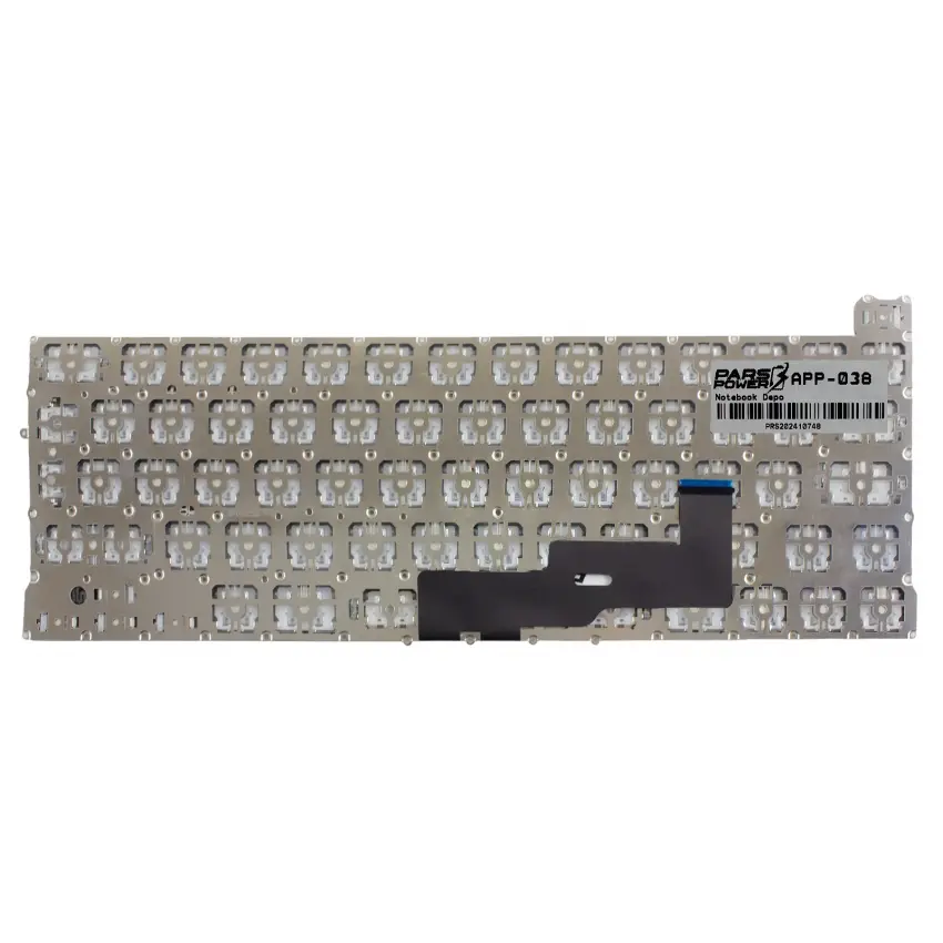 Apple MacBook Pro 13 M1 A2338 2020 Klavye (Siyah TR)