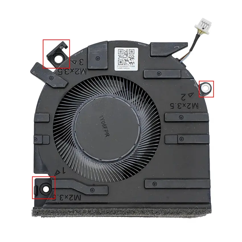 HP Victus 15-fa2704nt (B7TG9EA) Cpu - Gpu Fan - İşlemci Ekran Kartı Fanı