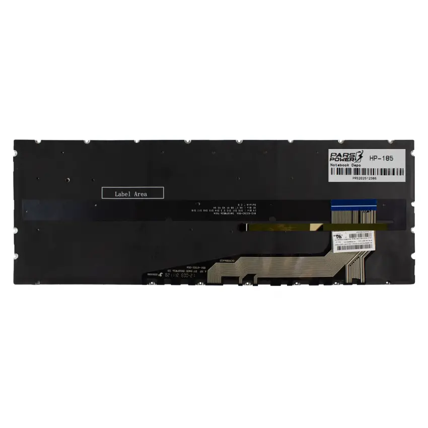 Hp N10393-141 Klavye Işıklı (Gümüş TR)