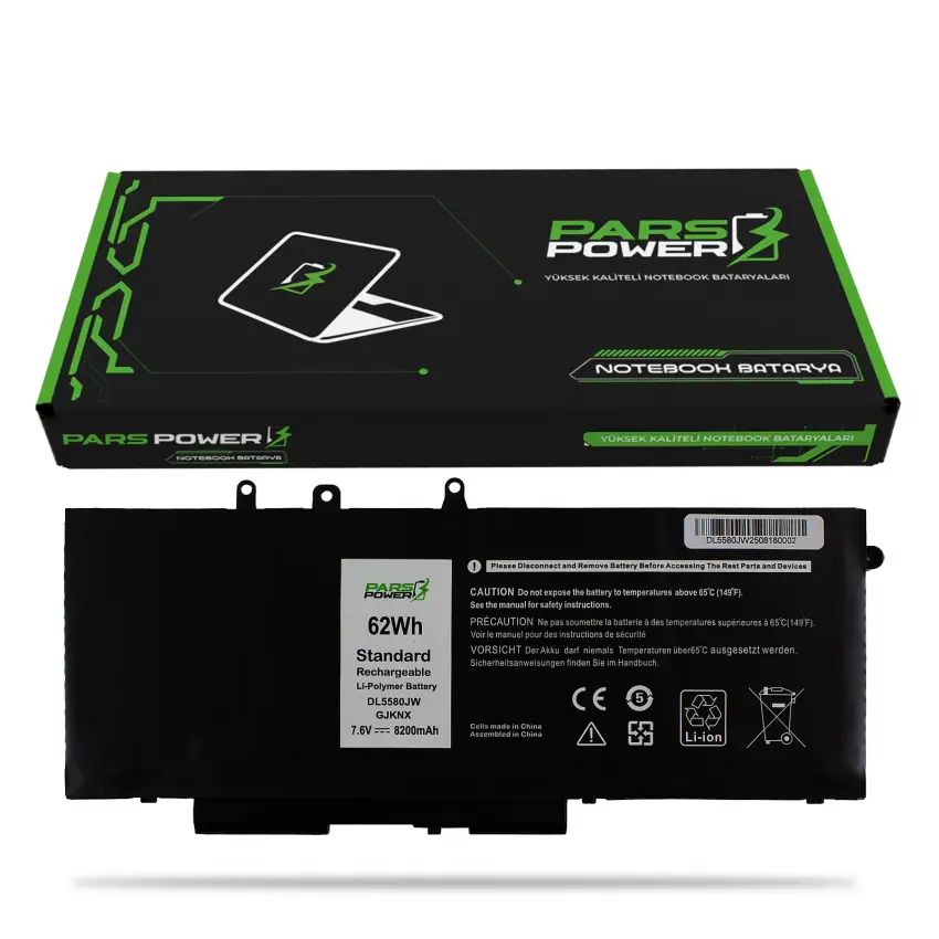 Dell DL5580JW Batarya - Pil (Pars Power)