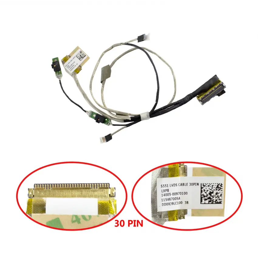 Asus K551LA Lcd - Ekran Data Flex Kablosu
