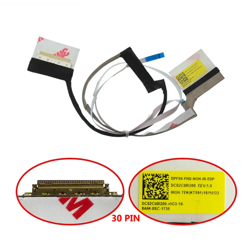 HP Pavilion DPF50 DC02C001200 Lcd - Ekran Data Flex Kablosu