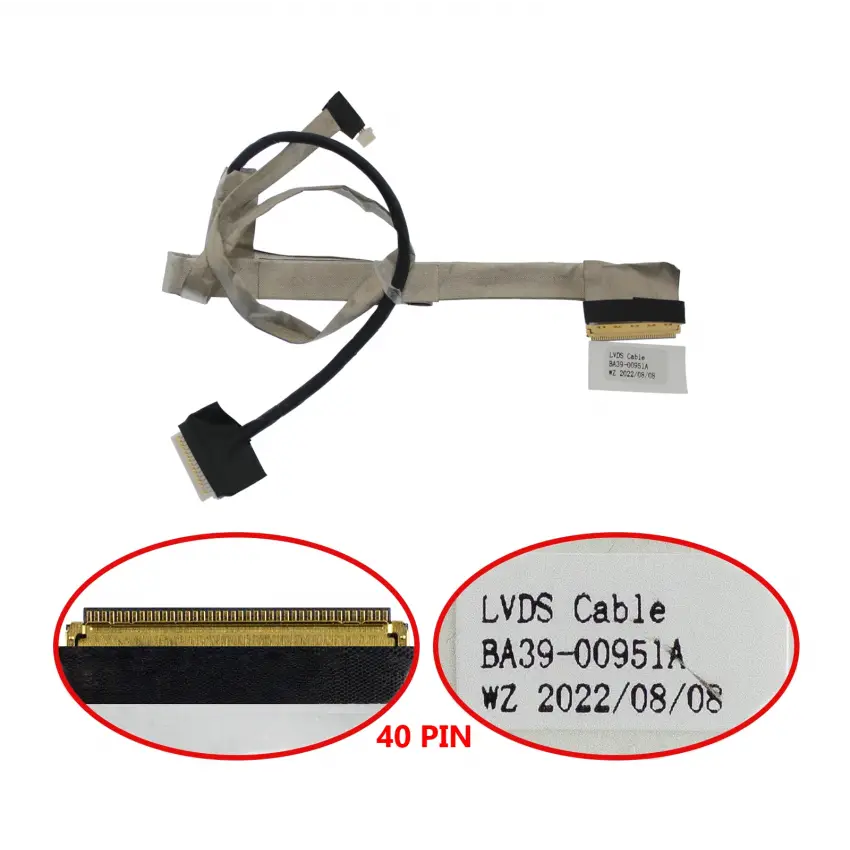 Samsung NP-R525 Lcd - Ekran Data Flex Kablo