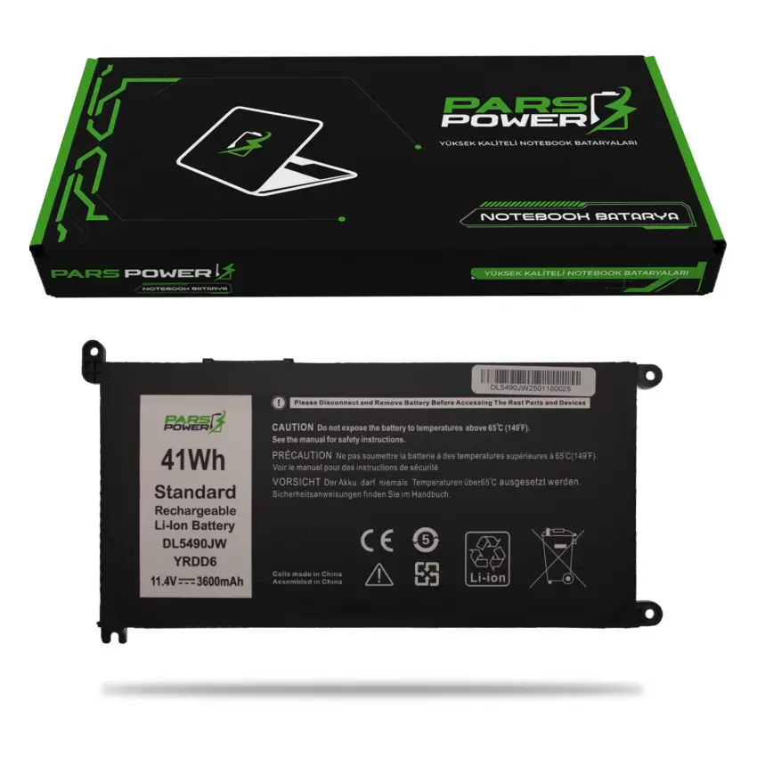 Dell Vostro 3591 N601zvn3591emea0 Batarya - Pil (Pars Power)