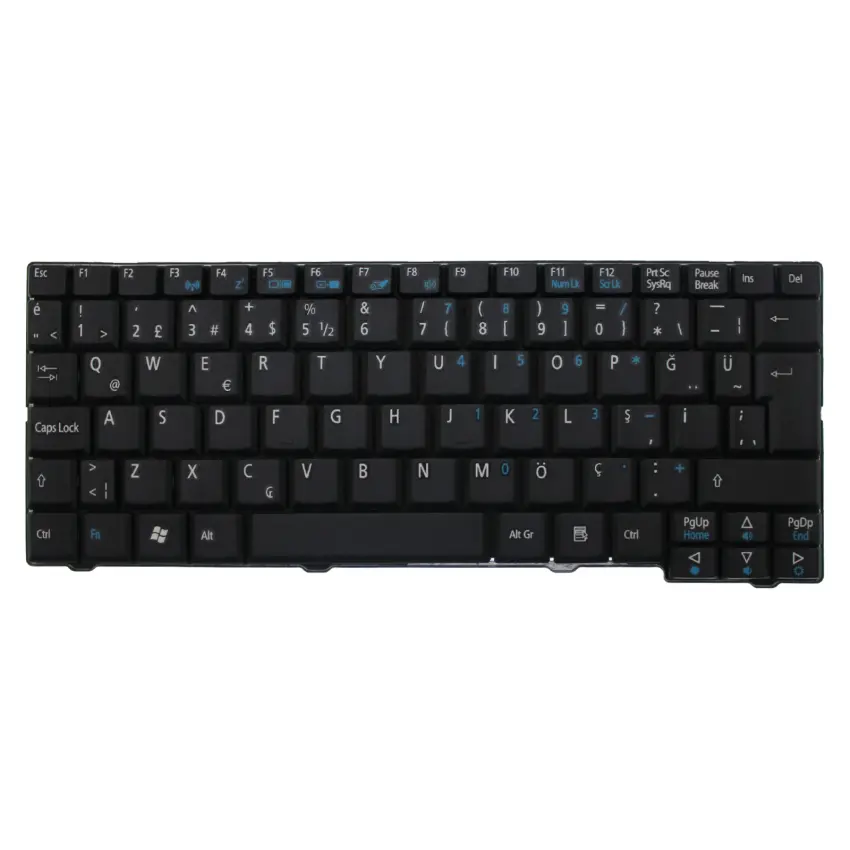 Acer ZG5 Notebook Klavye (Siyah TR)