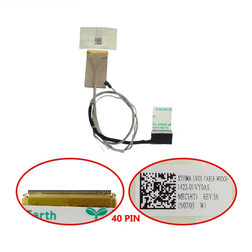 Asus 1422-01UX0AS Lcd - Ekran Data Flex Kablo