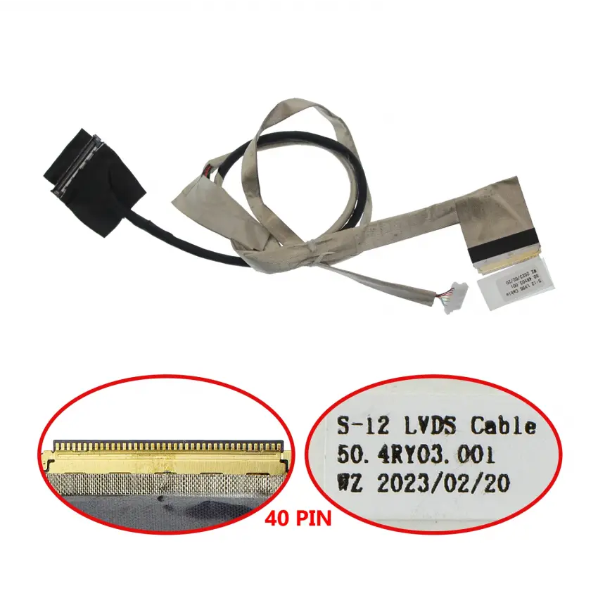 Hp Probook 4540s H5V02ES Lcd - Ekran Data Flex Kablo