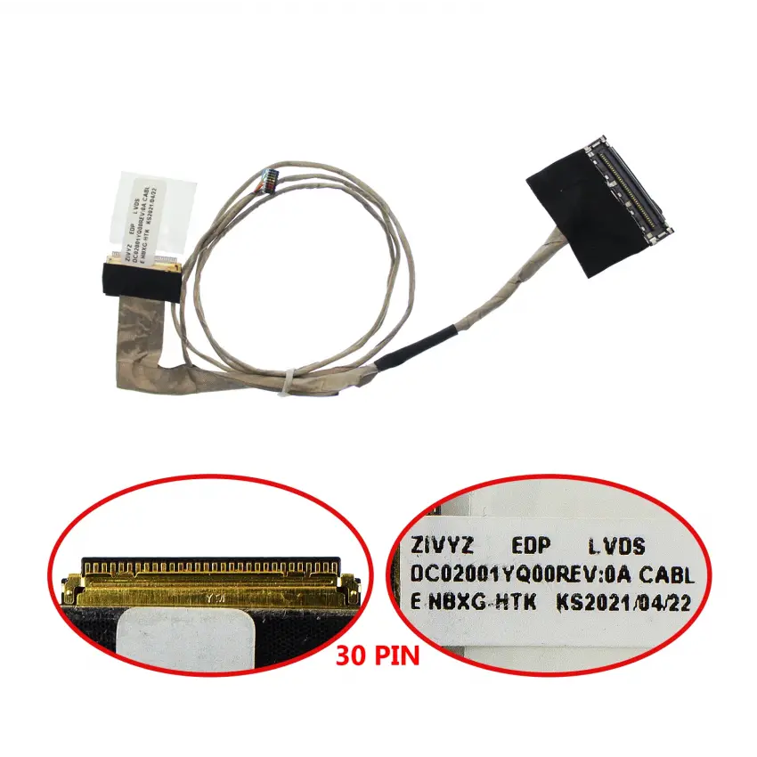 Lenovo ideaPad Y5070 59 K41402 (Y50-70) Lcd - Ekran Data Flex Kablosu
