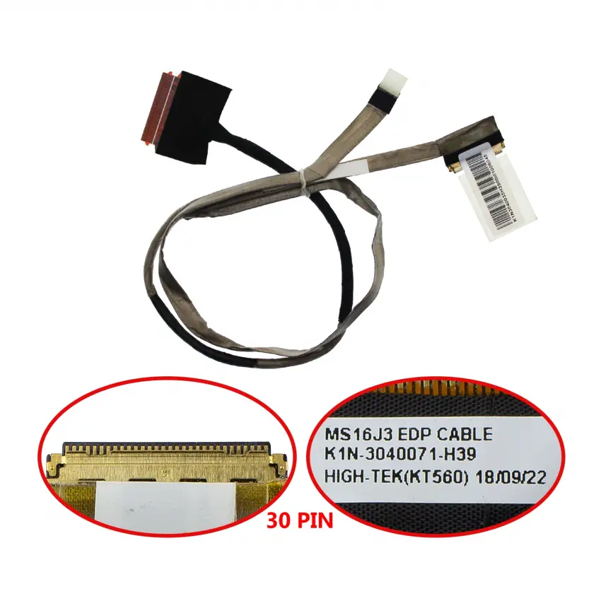 Msi MS-16J4 , MS-16J9 Lcd - Ekran Data Flex Kablo
