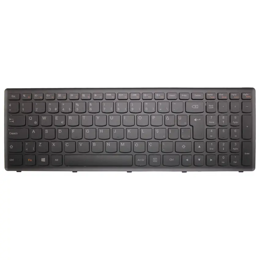 Lenovo 25211020, 25211028, 25211050, 25211080 Klavye (Siyah TR)