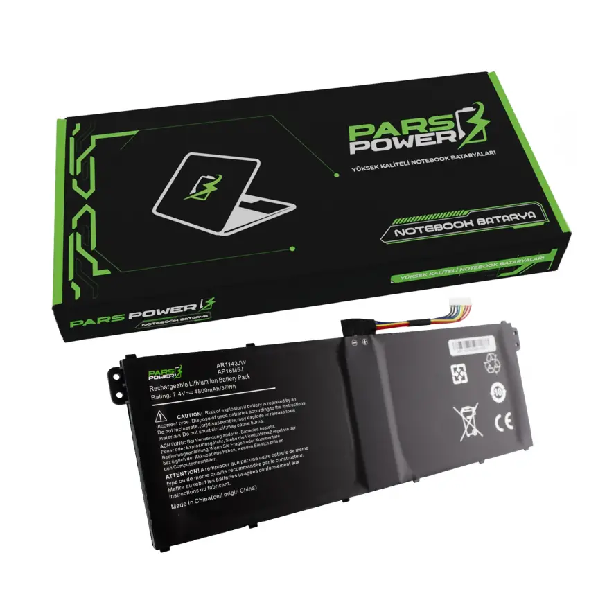 Acer Aspire 1 A114-32 Serisi Batarya - Pil (Pars Power)
