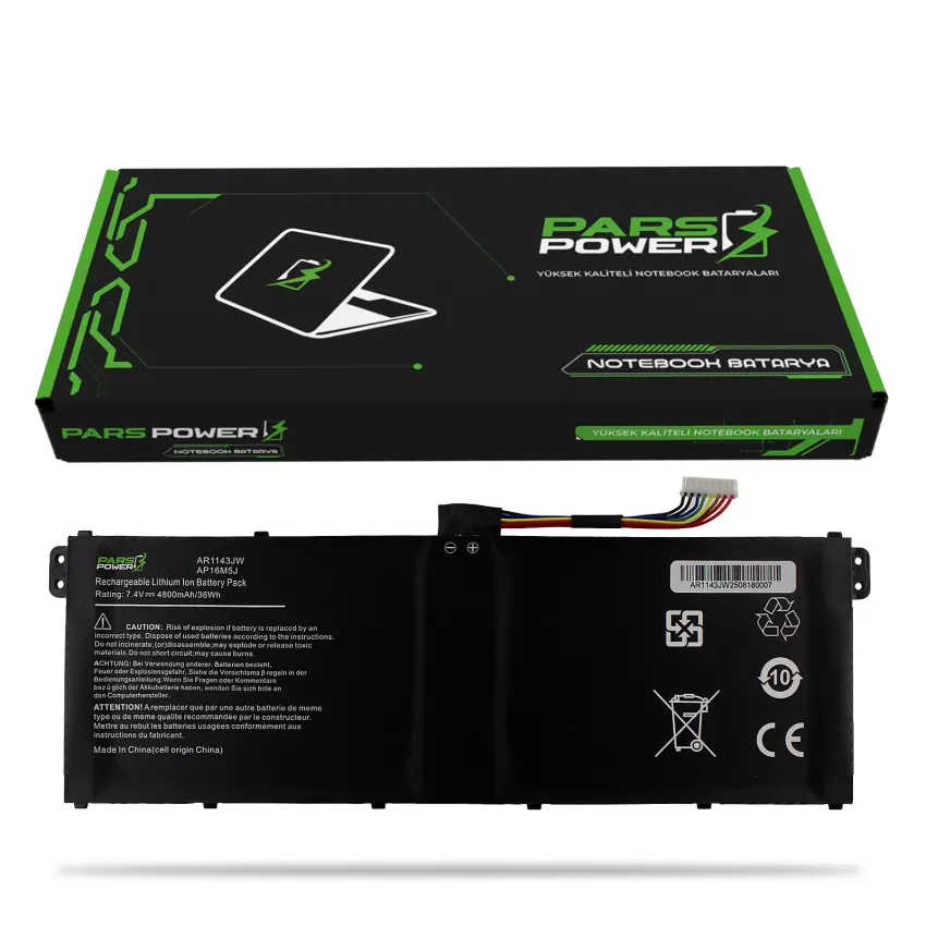 Acer Aspire 1 A114-32 Serisi Batarya - Pil (Pars Power)