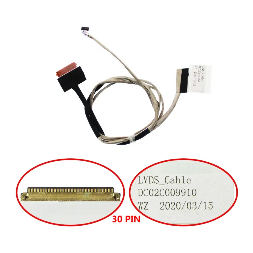 Lenovo ideaPad 110-15IBR 80T7003BTX Lcd - Ekran Data Flex Kablo