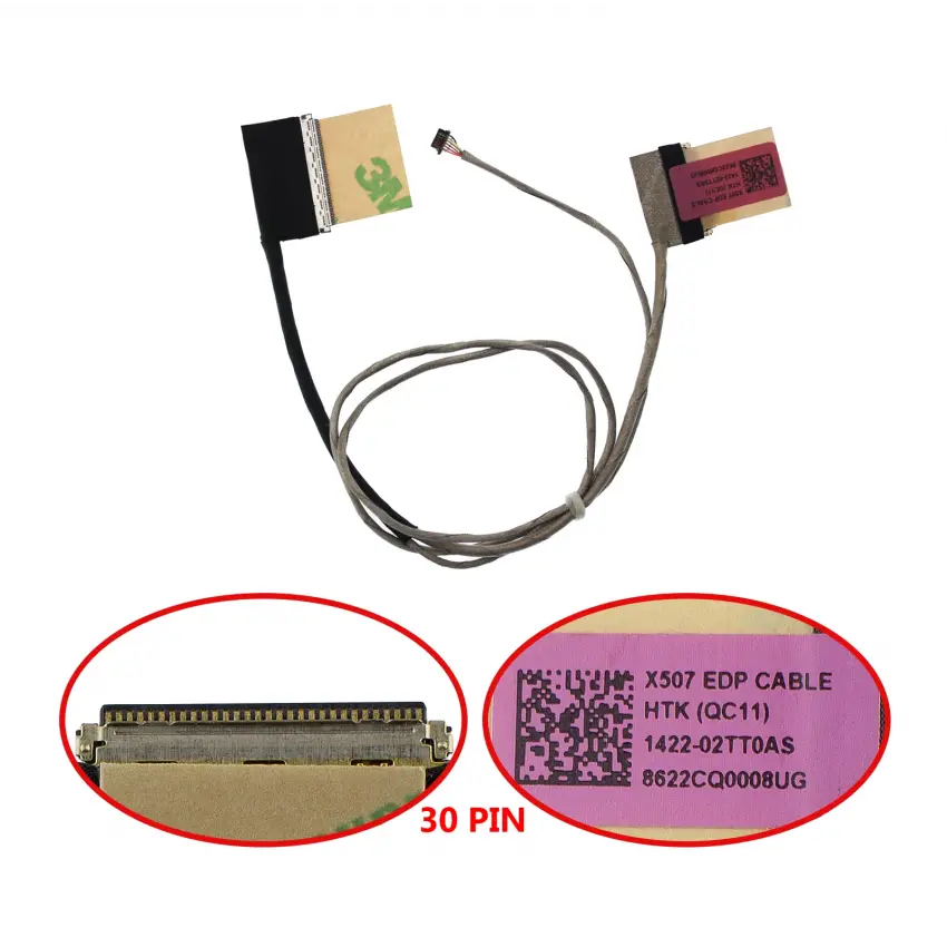 Asus X507MA-BR001T Lcd - Ekran Data Flex Kablosu