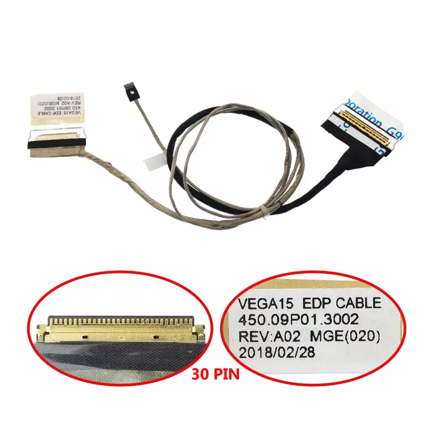 Dell 450.09P01.0001, 450.09P01.0002 Lcd - Ekran Data Flex Kablosu
