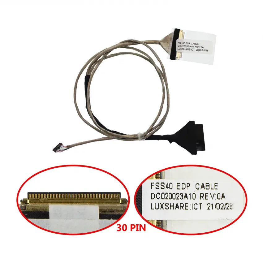 Lenovo ideaPad S145-15IKB 81VD004CTX Lcd - Ekran Data Flex Kablosu