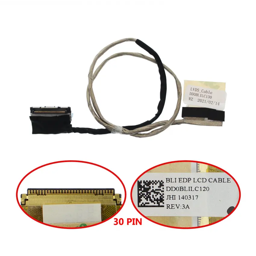Toshiba Satellite S50-B (30Pin) Lcd - Ekran Data Flex Kablosu