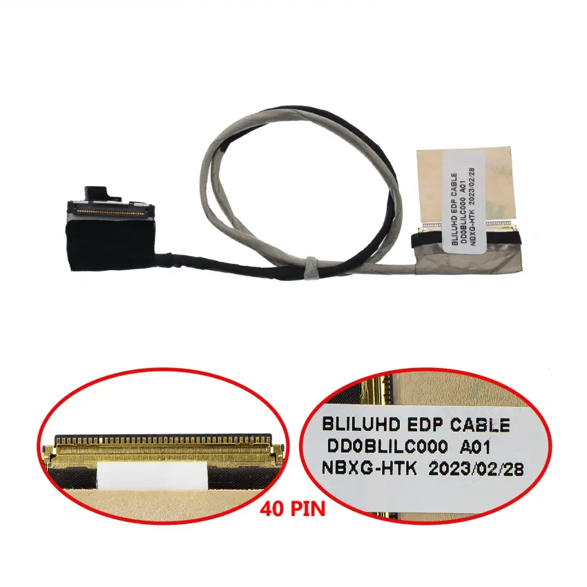 Toshiba Satellite L55-B (40Pin) Lcd - Ekran Data Flex Kablosu