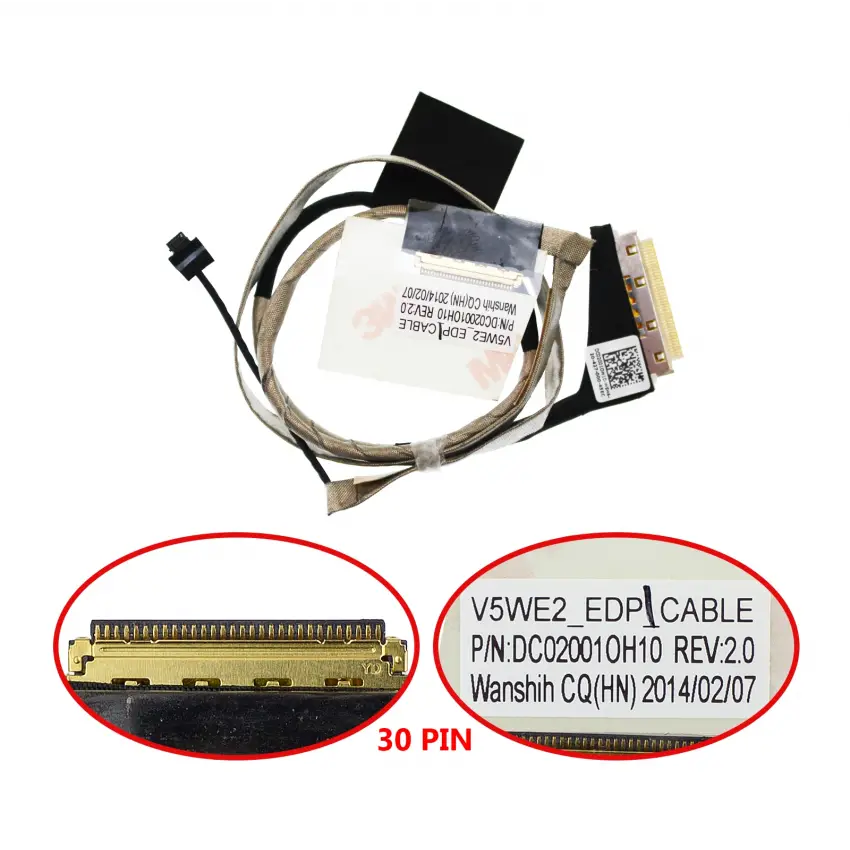 Acer E1-510, E1-530 Lcd - Ekran Data Flex Kablosu