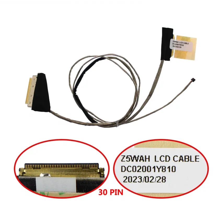 Acer Aspire V3-572G-7535 Lcd - Ekran Data Flex Kablosu