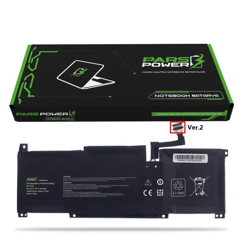 Msi Modern 14 C11 Batarya - Pil (Pars Power)