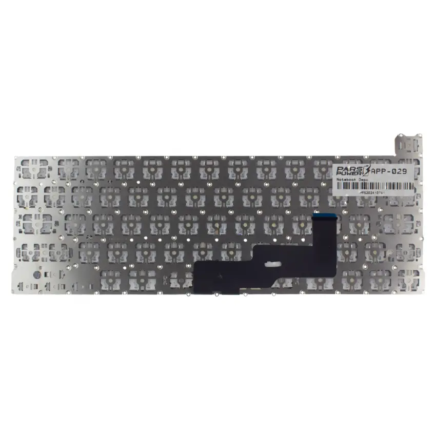 Apple MacBook Pro 13 M1 A2338 (EMC 3578) Klavye Işıklı (Siyah US)