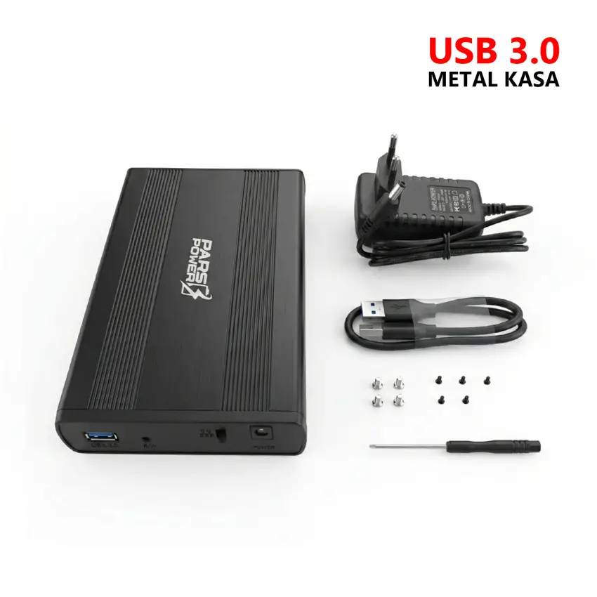 3.5 Sata 3.0 Harici HDD Usb External Metal Hard Disk Kutusu