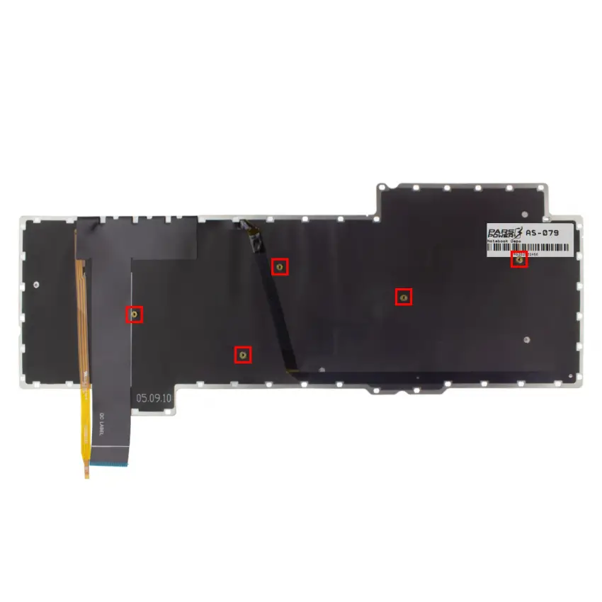 Asus ROG G752, G752VS Notebook Klavye Işıklı (Siyah TR)