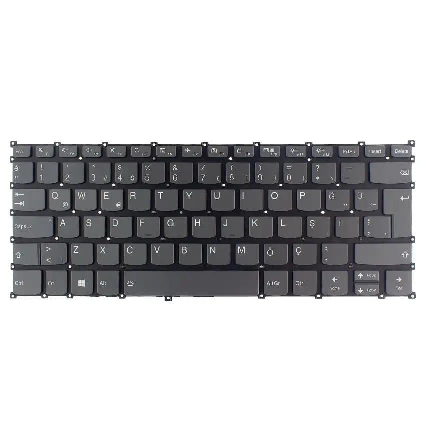 Lenovo ideaPad S540-14API 81NF00BQTX Klavye Işıklı (Füme TR)