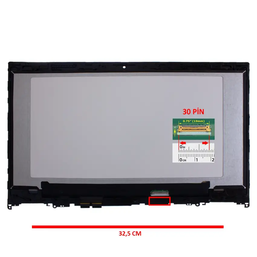 NV140FHM-N4X Dokunmatik - Led Ekran Set