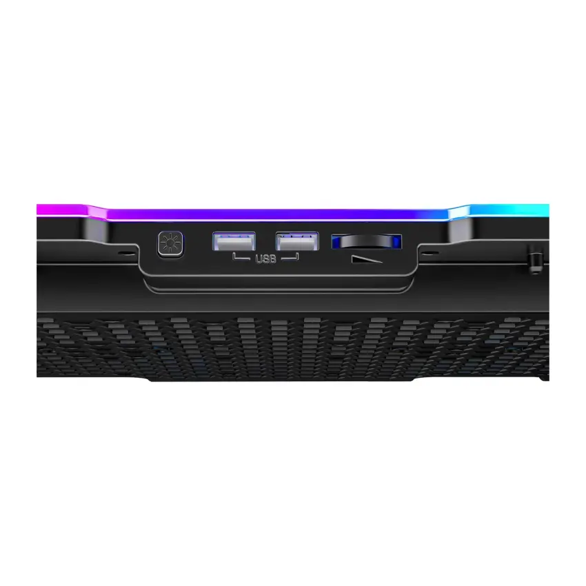 Thermaflow X6 RGB 6 Fanlı 10 RGB Modlu 9-17’’ Notebook Soğutucu Stand Laptop Soğutucu