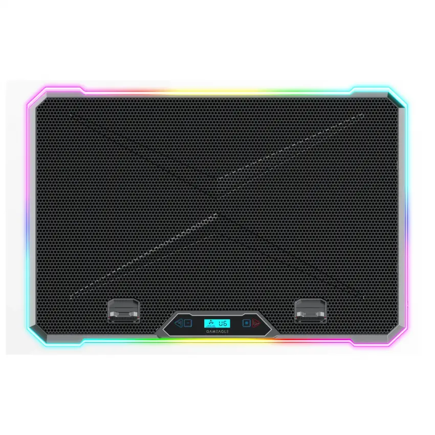 Gameagle Aero Storm V15 RGB 15 Fanlı 10 RGB Modlu 9-17.3 Notebook Soğutucu Stand Laptop Soğutucu