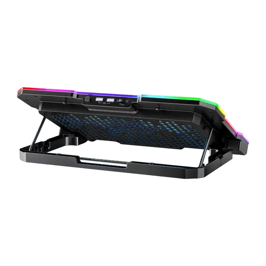 Gameagle Thermaflow X6 RGB 6 Fanlı 10 RGB Modlu  9-17’’ Notebook Soğutucu Stand Laptop Soğutucu