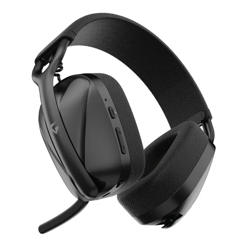 Gameagle Ghost Pro 3.0 Kablosuz 2.4Ghz+Bluetooth+3.5MM Kablolu Mikrofonlu Profesyonel Oyuncu Kulaklık Siyah