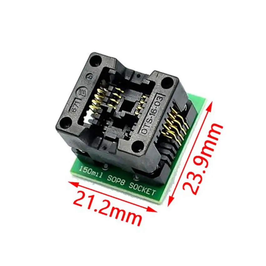 sop8 150 mil bios adaptör