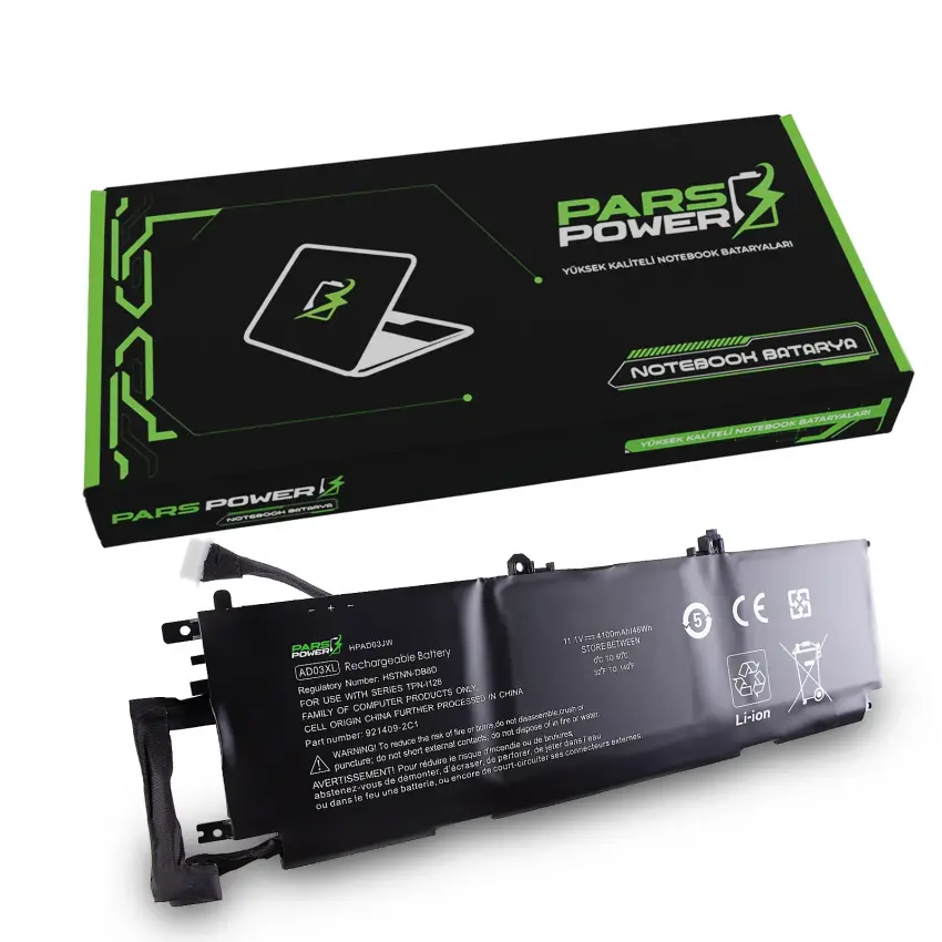 Hp Envy 13-ad008nt 2HP25EA Batarya - Pil (Pars Power)