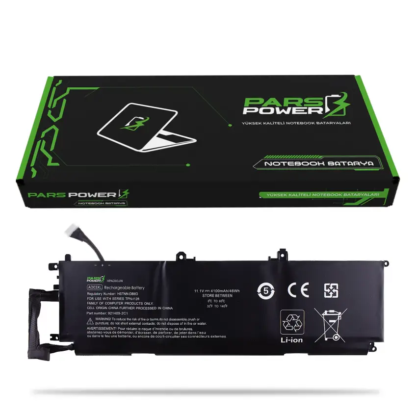 Hp Envy 13-ad008nt 2HP25EA Batarya - Pil (Pars Power)