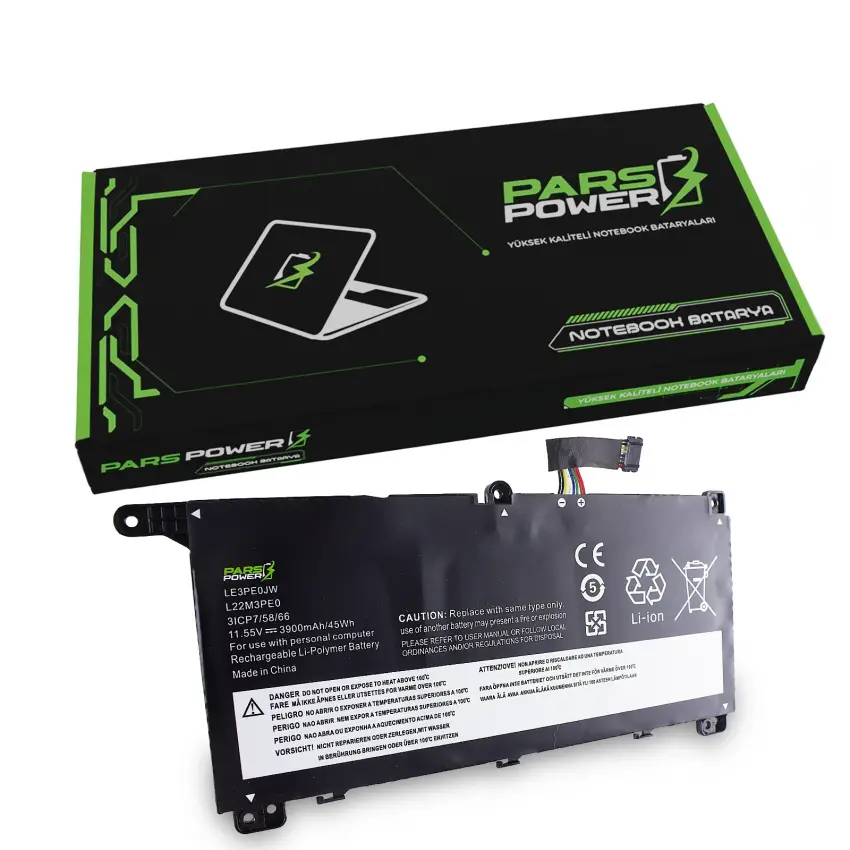 Lenovo ThinkBook 14 G6 IRL 21KG00UCTR Batarya - Pil (Pars Power)