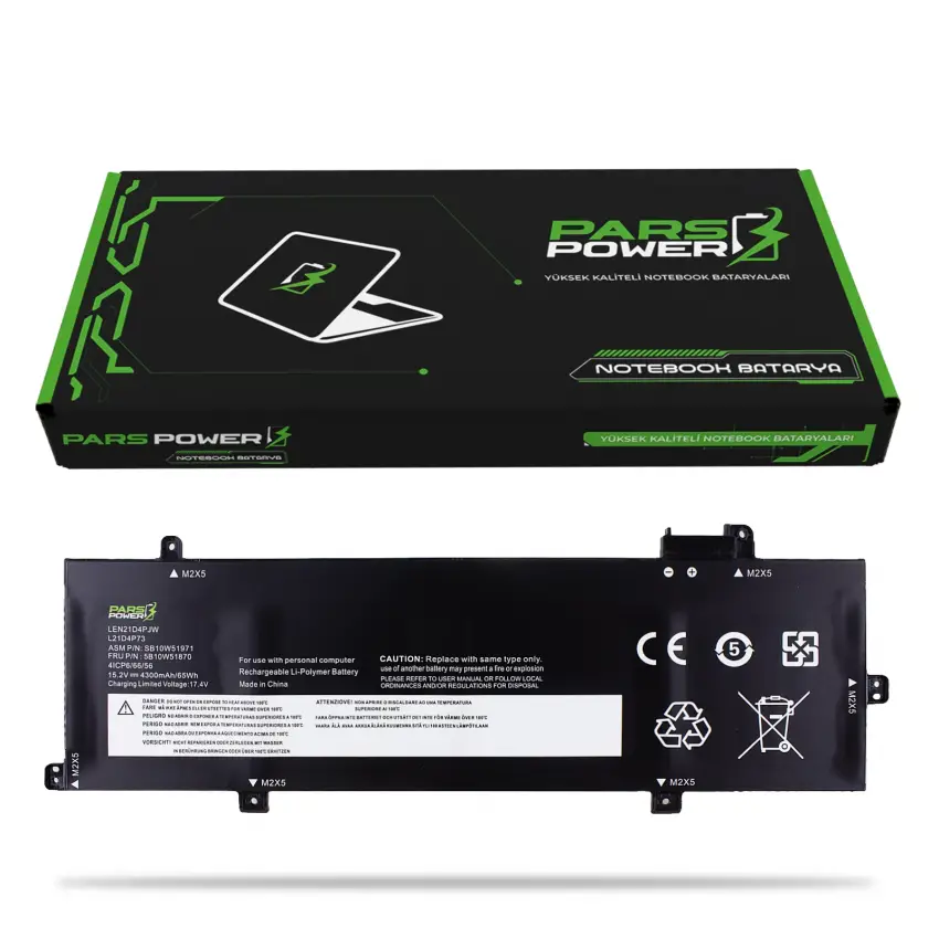 Lenovo ThinkPad L21D4P73 Batarya - Pil (Pars Power)