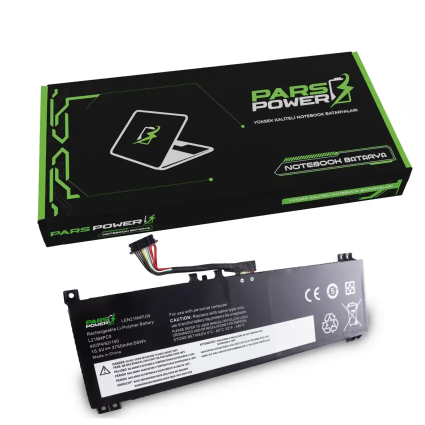 Lenovo Legion 5 15ARH7H Type: 82RD Batarya - Pil (Pars Power)