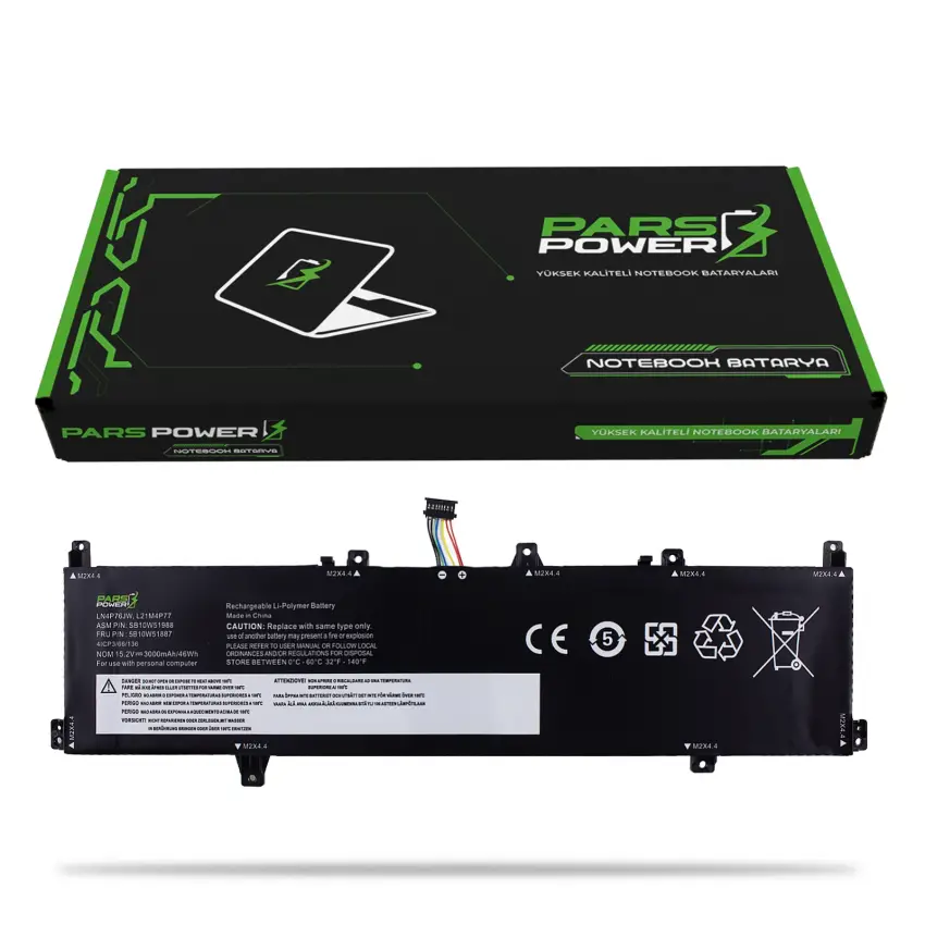 Lenovo ThinkPad L21D4P76 Batarya - Pil (Pars Power)