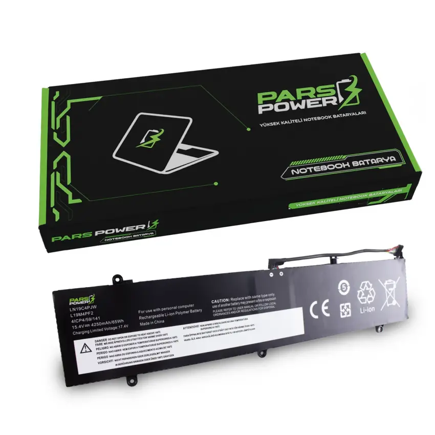 Lenovo Yoga Creator L19C4PF2 Batarya - Pil (Pars Power)