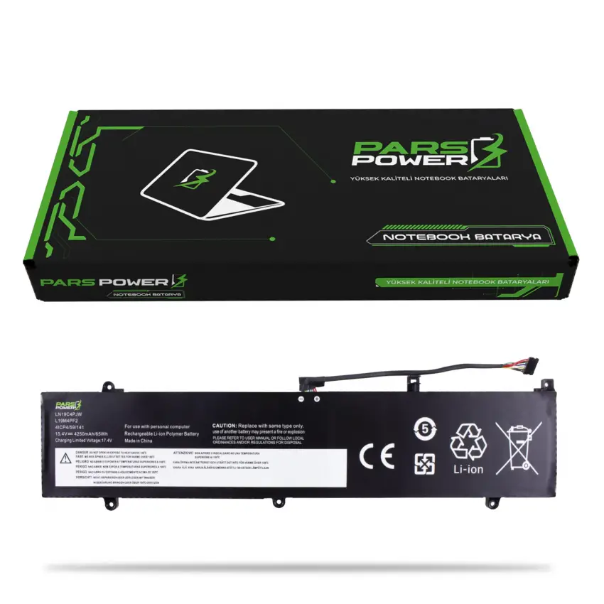 Lenovo Yoga Creator L19C4PF2 Batarya - Pil (Pars Power)