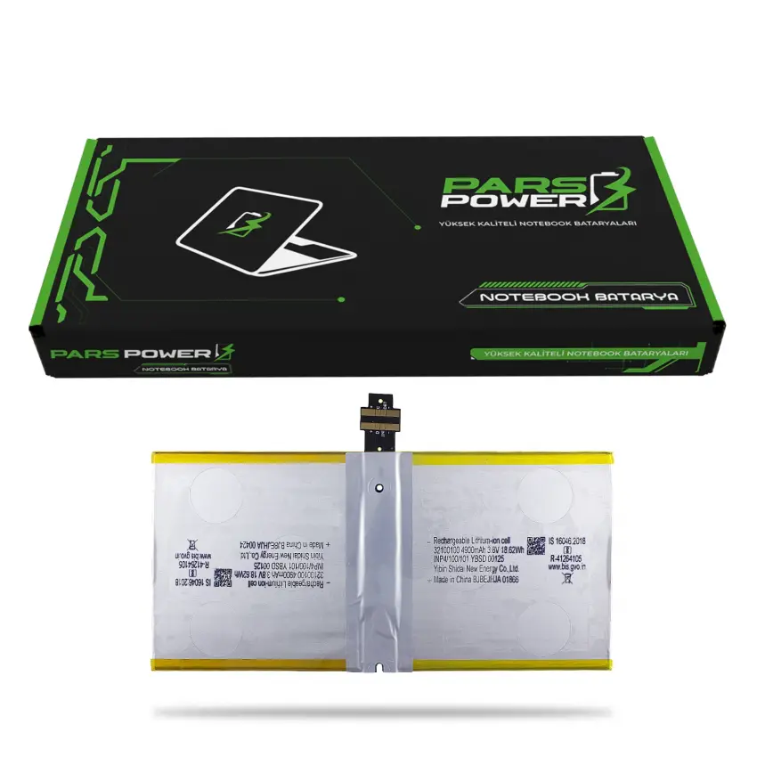 Microsoft Surface Pro 4 1724 Batarya - Pil (Pars Power)