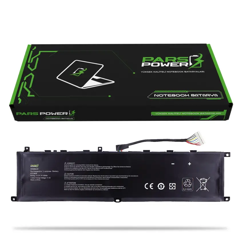 MSI Vector GP77 13VG Batarya - Pil (Pars Power)