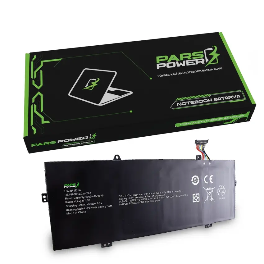 Huawei MateBook X Pro 2021 MachD-WFE9B Batarya - Pil (Pars Power)